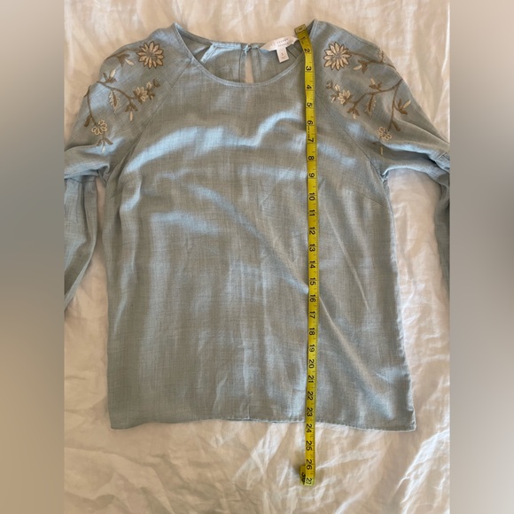 Lauren Conrad Boho Embroidered Blouse - Picture 4 of 6